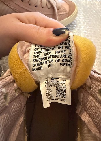 pembe nike blazer mid - Görsel 5