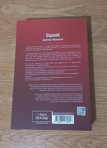  Siyaset Andrew Heywood