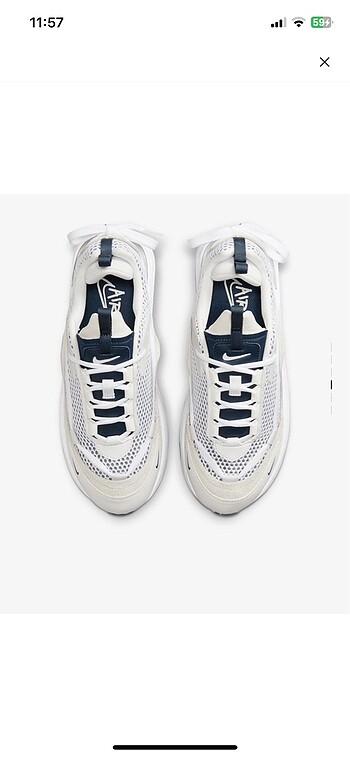 38 Beden beyaz Renk Nike air max furyosa