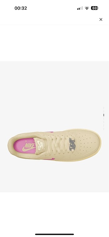 38 Beden beyaz Renk Nike air force 1?07