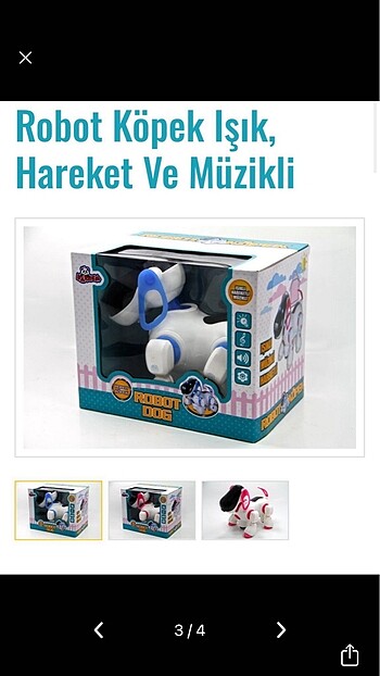  Beden Robot köpek sağlam