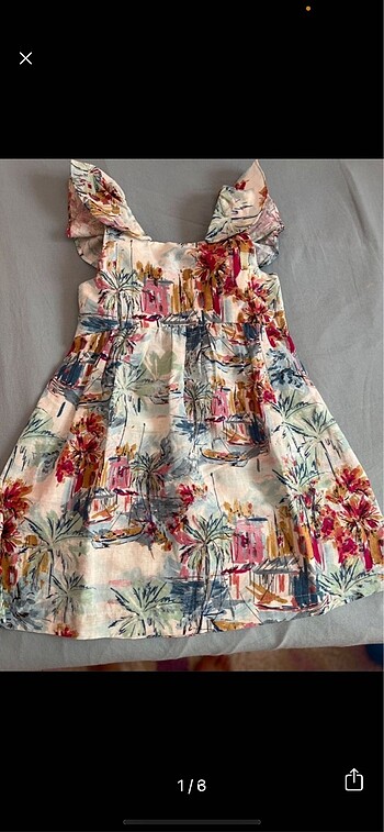 Zara 7 yaş elbise