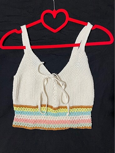 Triko Crop Üst