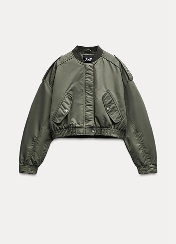 Zara cepli bomber ceket