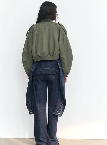 s Beden Zara cepli bomber ceket