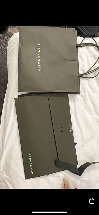 Longchamp Hediye Paketi ve Karton Çanta