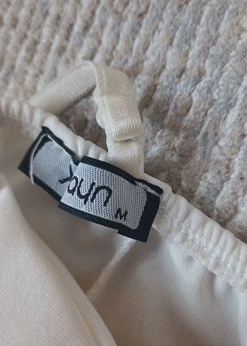 m Beden Beyaz Bağcıklı Strappy Bustiyer