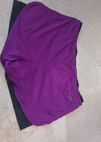 Hummel Hummel Çift katlı koşu şortu