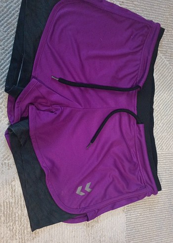 Hummel Çift katlı koşu şortu