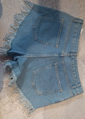 Koton Kadın Mavi Mini Denim Şort