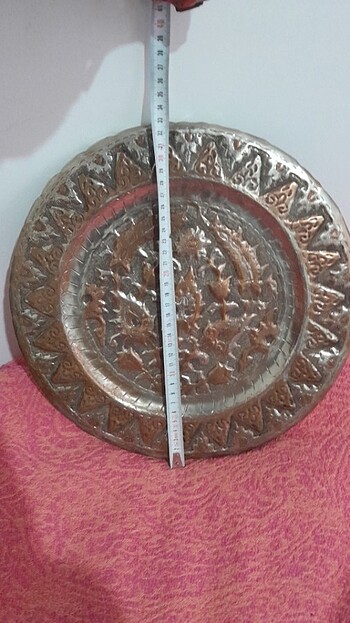 Bakır duvar tabağı