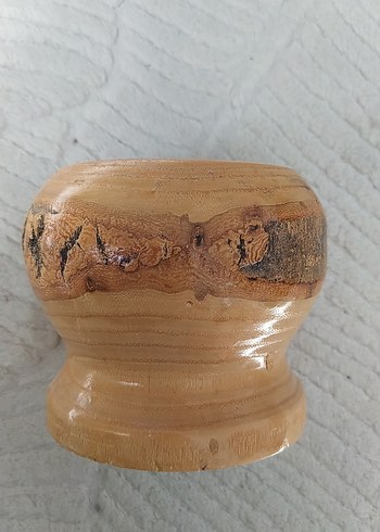Ahşap şekerlik/ mini vazo
