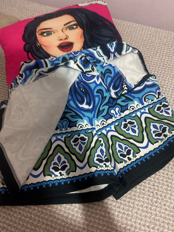 Bohem Desenli Mini etek - Görsel 3