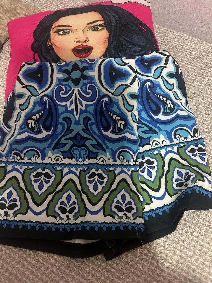 Bohem Desenli Mini etek - Görsel 4