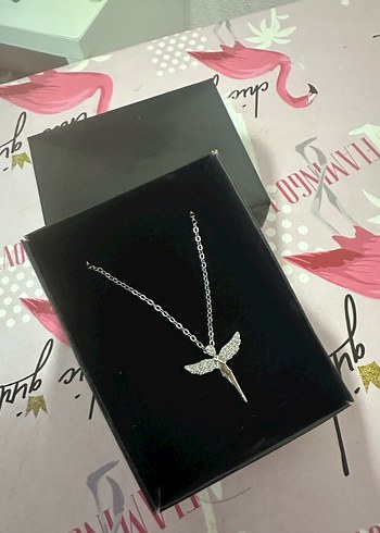 Kanatlı Zincir Kolye - Görsel 2