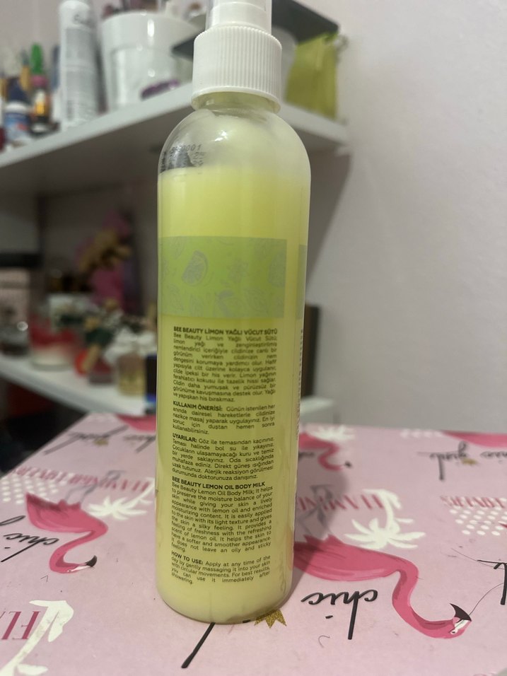 Bee Beauty Limon Yağlı Vücut Sütü - Görsel 3