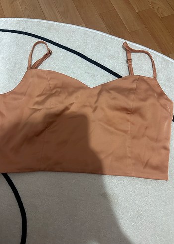 Bej Midi Streetwear Bralet