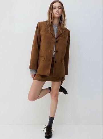 H&M H&M süet ceket