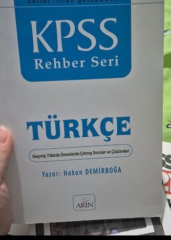 KPSS Türkçe Rehber Seri Kitabı