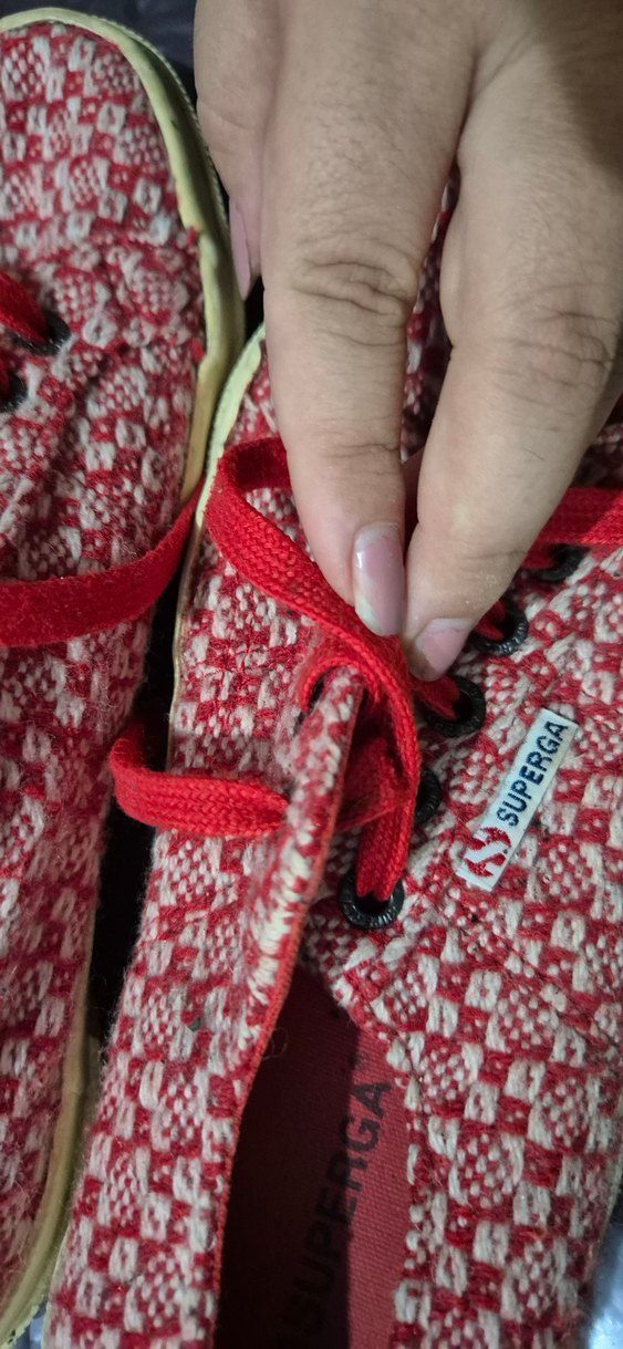 Kırmızı Fermuarlı Kadın Spor Ayakkabı - Görsel 2