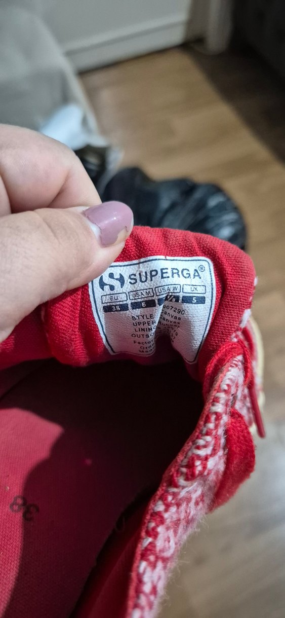 Kırmızı Fermuarlı Kadın Spor Ayakkabı - Görsel 3