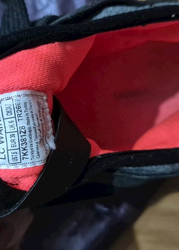 Gri Kadın Spor Ayakkabı Kadife Detaylı - Görsel 3