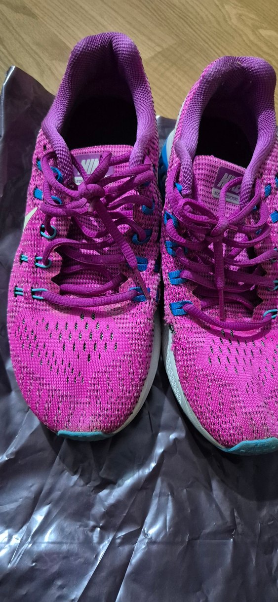 Mor Bağcıklı Kadın Spor Ayakkabı - Görsel 3