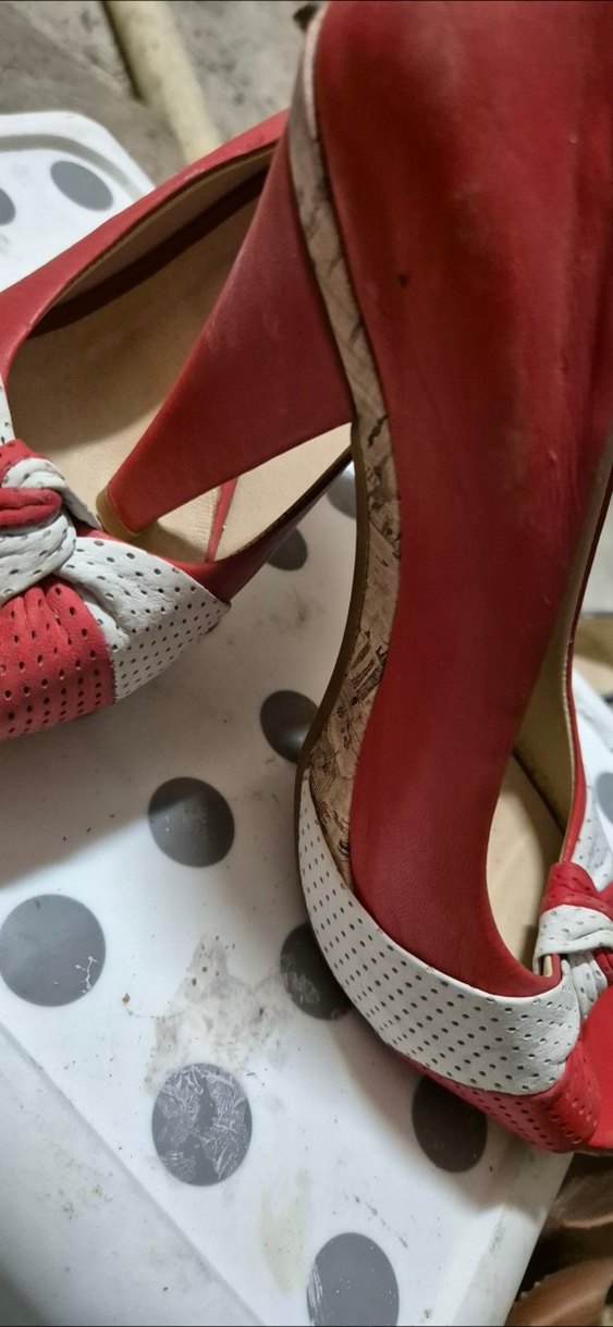 Kadın Kırmızı Dolgu Topuklu Stiletto - Görsel 2