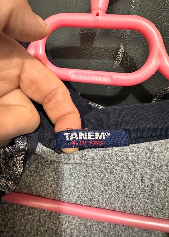 Erkek Çocuk Gri Fermuarlı Sweatshirt - Görsel 3