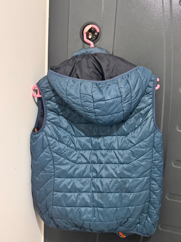 Yeşil Kapüşonlu Erkek Şişme Yelek - Görsel 2