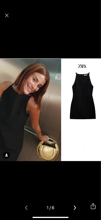 Zara kısa elbise