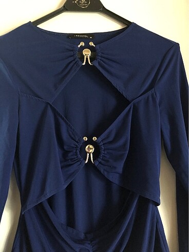 38 Beden Bodysuit mavmavi