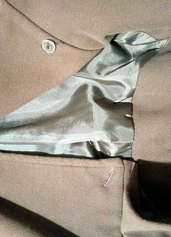 Kahverengi Kaşe Manto  - Görsel 3