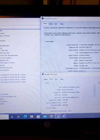 HP ProBook 450G2 i5 4. Nesil - Görsel 6