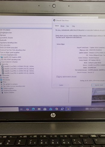 HP 450G1 i5 4. Nesil 120GB SSD - Görsel 6