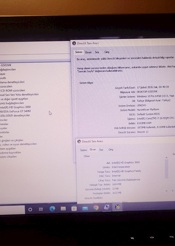 Lenovo IdeaPad Z570 i7 işlemci 120 GB SSD - Görsel 6