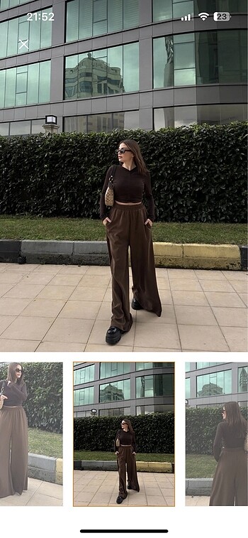 Trendyol & Milla Geniş paça pantolon