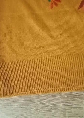 VİNTAGE İŞLEMELİ KAZAK - Görsel 11