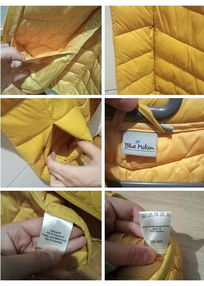 SIFIR SARI YELEK - Görsel 4