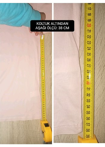 Pembe Slogan Baskılı Kadın T-shirt - Görsel 20