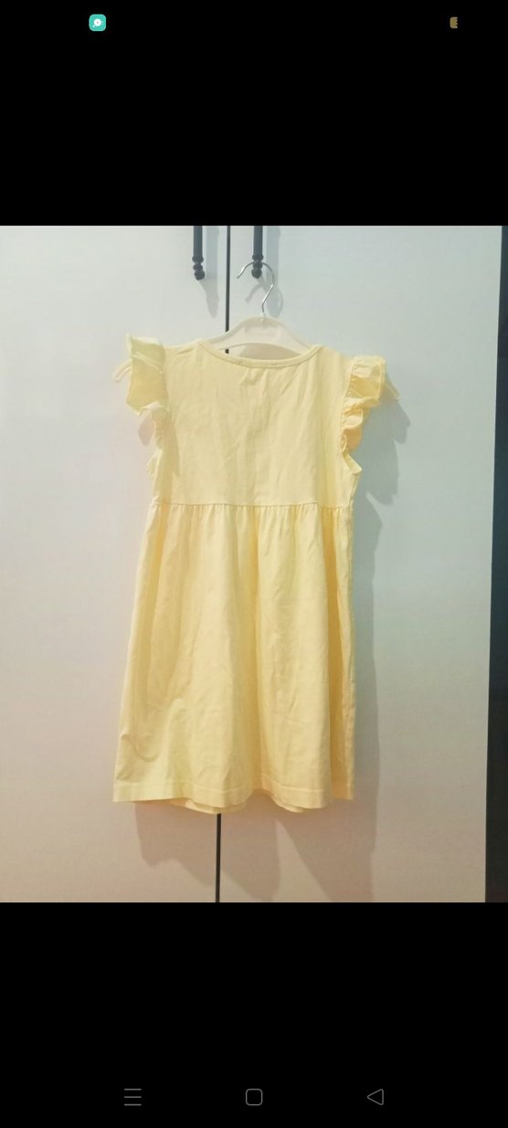 SARI ELBİSE KIZ ÇOCUK - Görsel 2