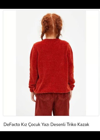 KIZ ÇOCUK KAZAK - Görsel 2