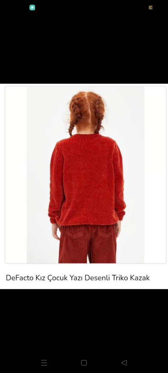 KIZ ÇOCUK KAZAK - Görsel 2