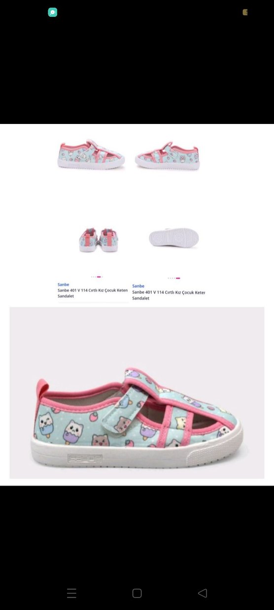 KETEN SANDALET KIZ ÇOCUK - Görsel 4