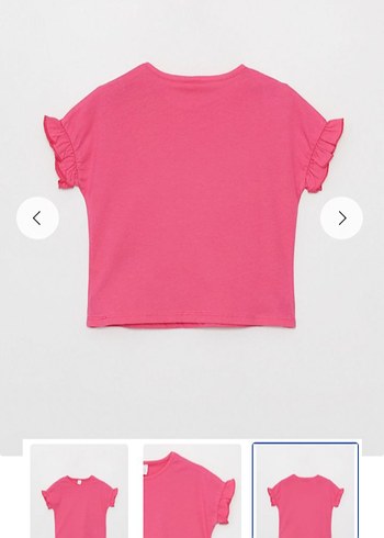 PEMBE T-SHİRT KIZ ÇOCUK - Görsel 2