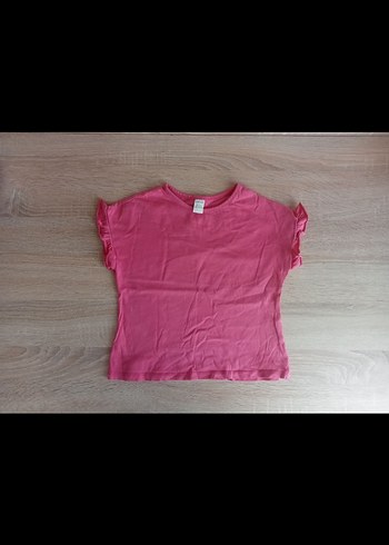 PEMBE T-SHİRT KIZ ÇOCUK - Görsel 4