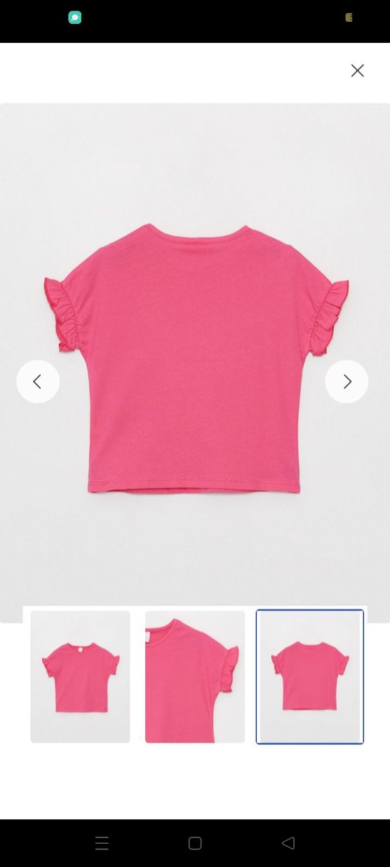 PEMBE T-SHİRT KIZ ÇOCUK - Görsel 2