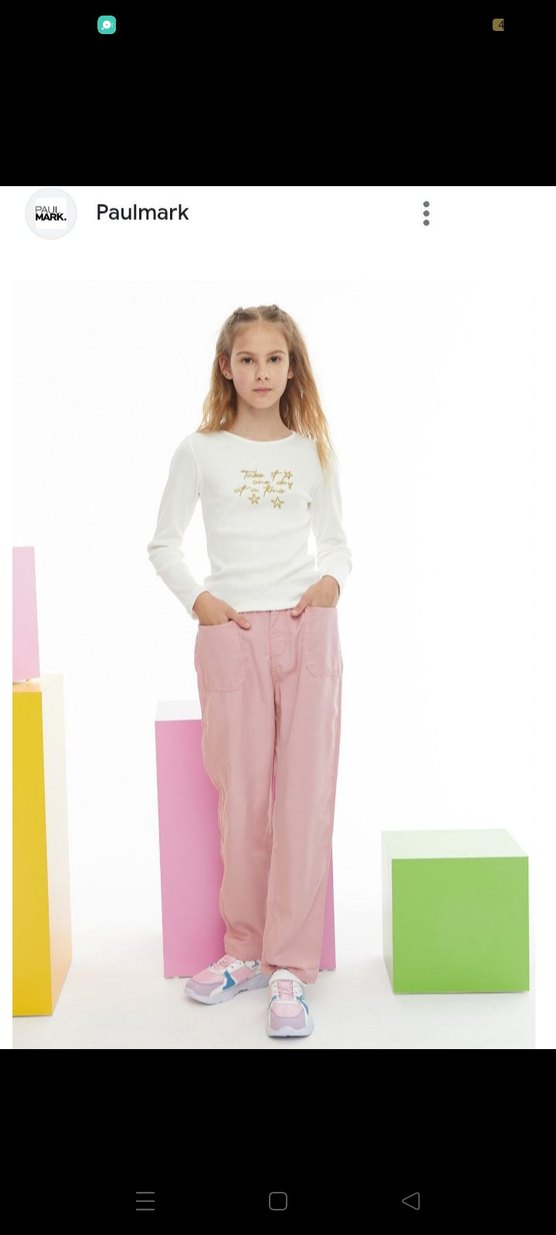 Kız Çocuk Pantolon - Görsel 4