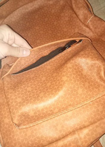 Turuncu Sırt Çantası Kadın - Görsel 3