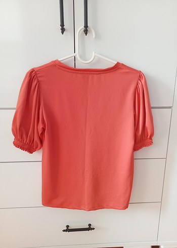 V Yaka Bluz - Görsel 5